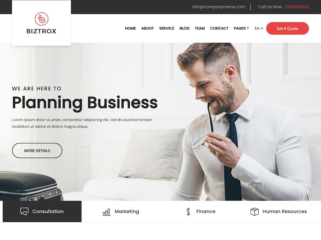 Biztrox Hugo - Hugo Business Hugo Theme