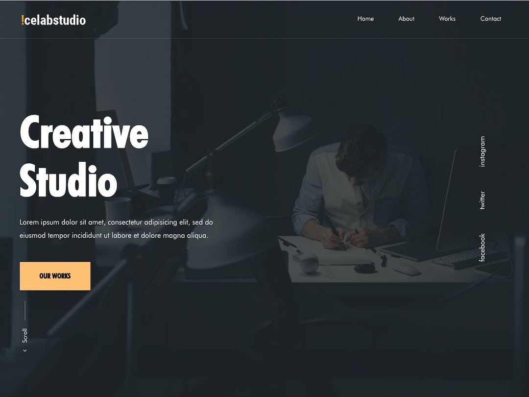 IceLab Hugo - Hugo Creative Studio Theme