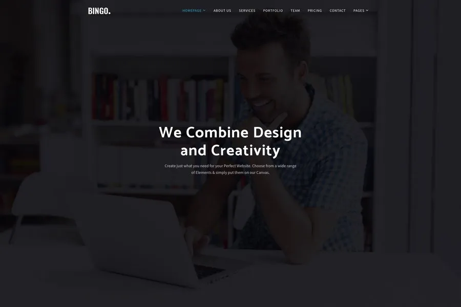 Bingo - Free Professional Bootstrap Business Template