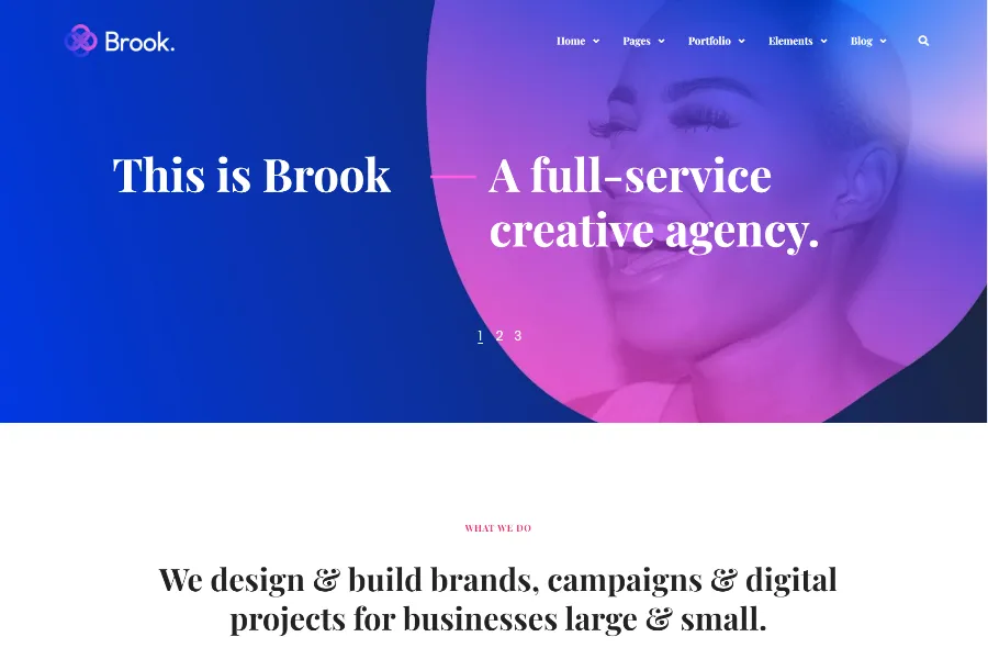 brook vuejs business Template