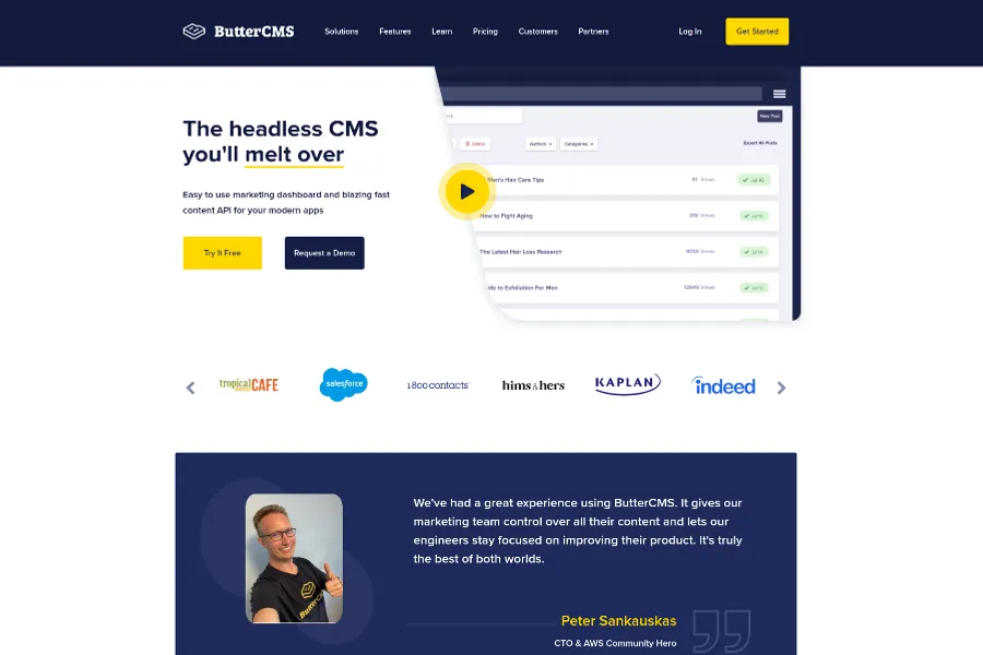 butter CMS