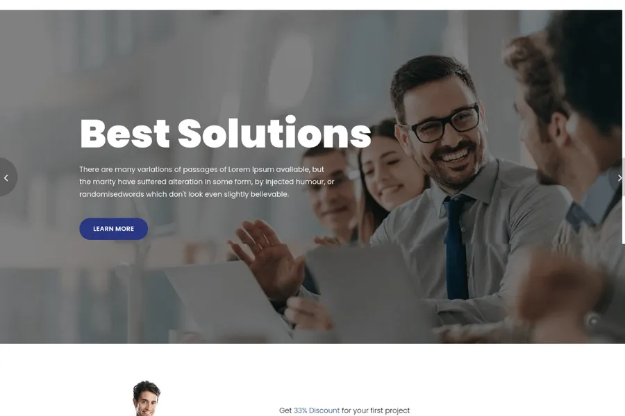 Buzco - Premium HTML5 Bootstrap Business Template