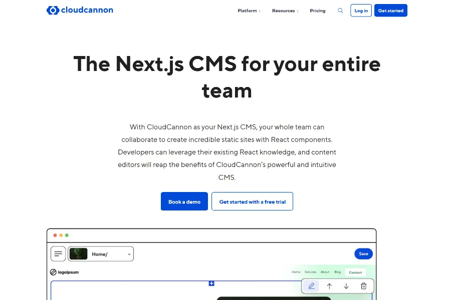 Cloudcannon cms