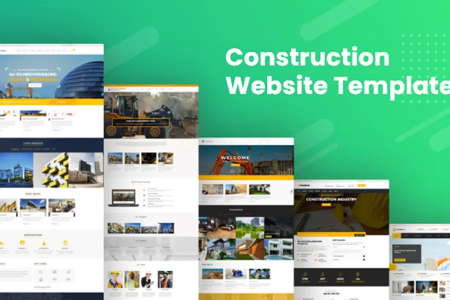 The Top 50+ Construction Website Templates Best & Trending in 2023