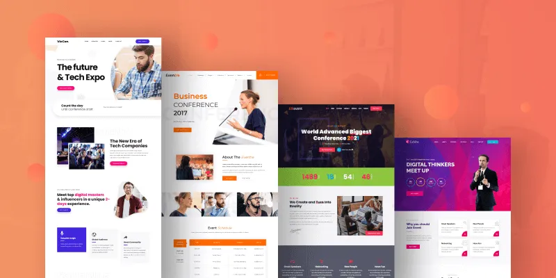 Best 30+ Event Website Templates For 2023