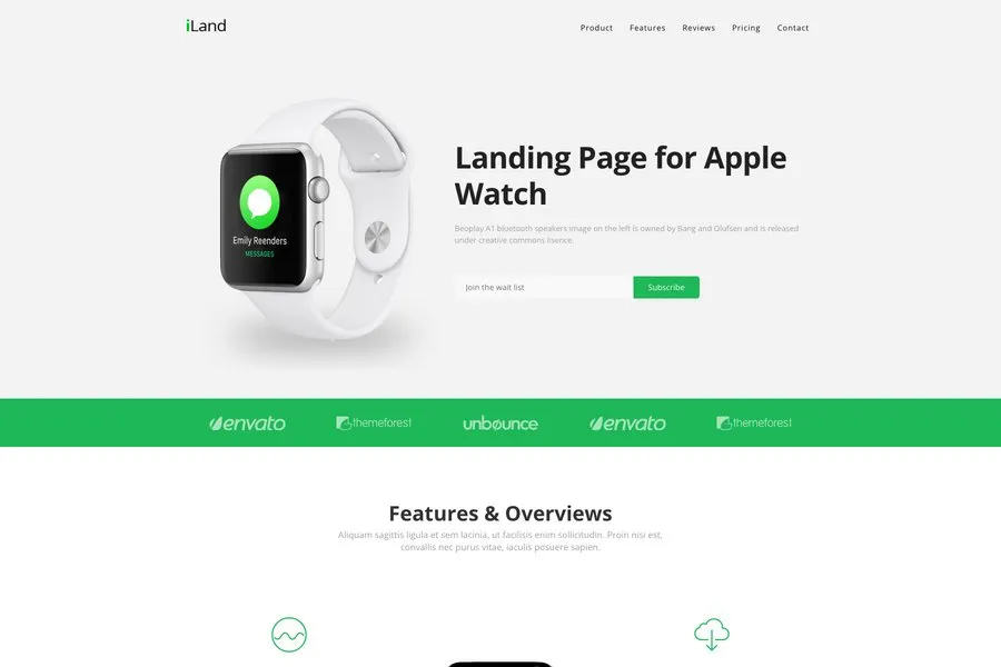 Multipurpose landing page template