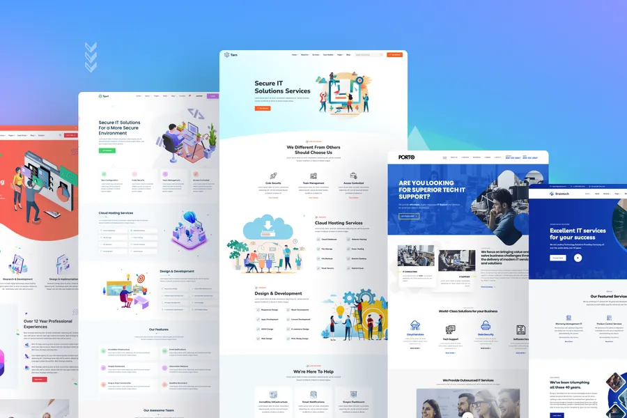 15+ Best IT Website Templates In 2023