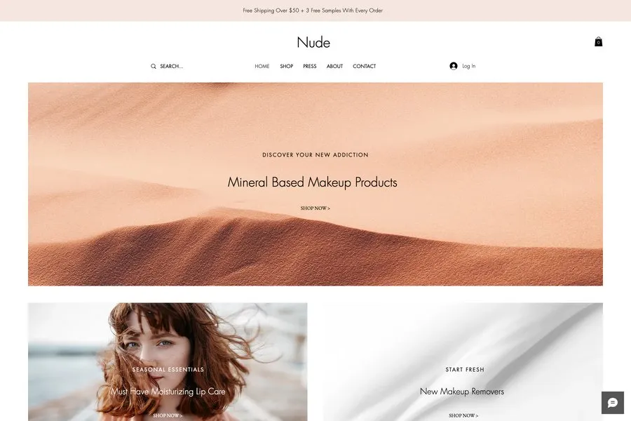 wix responsive ecommerce website templates