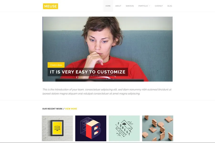 Meuse - Jekyll Multipurpose useable Theme