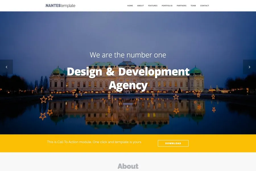 Nantes - bootstrap templates