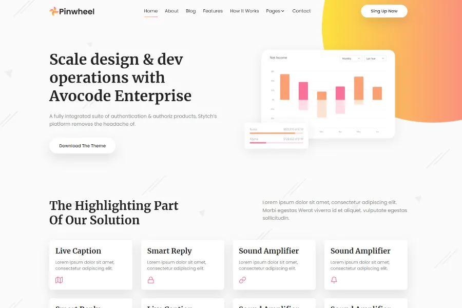 Tailwind CSS Saas Template