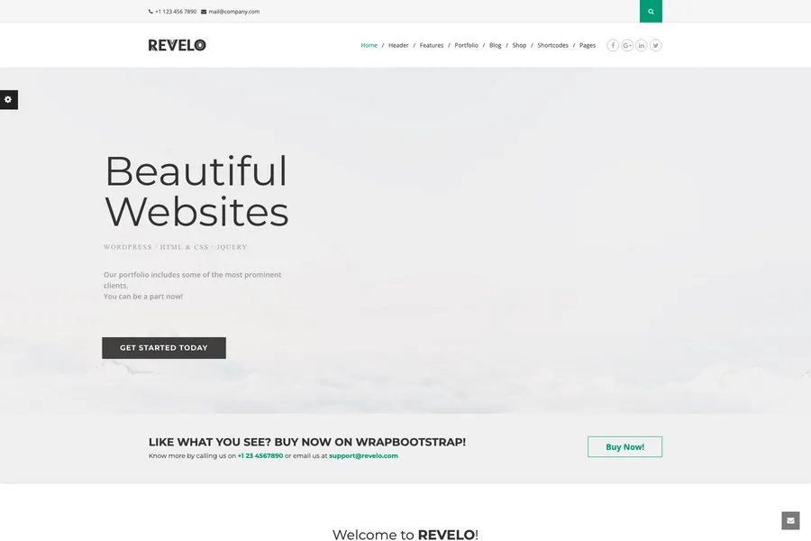 Revelo - multipurpose html template