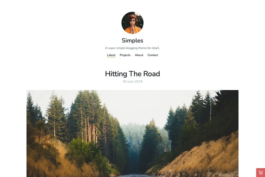 simples jekyll gorgeous minimalist style blog theme