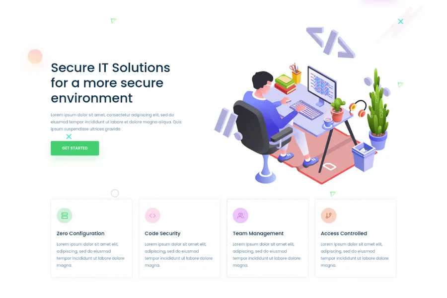 startp nextjs startup digital agency template