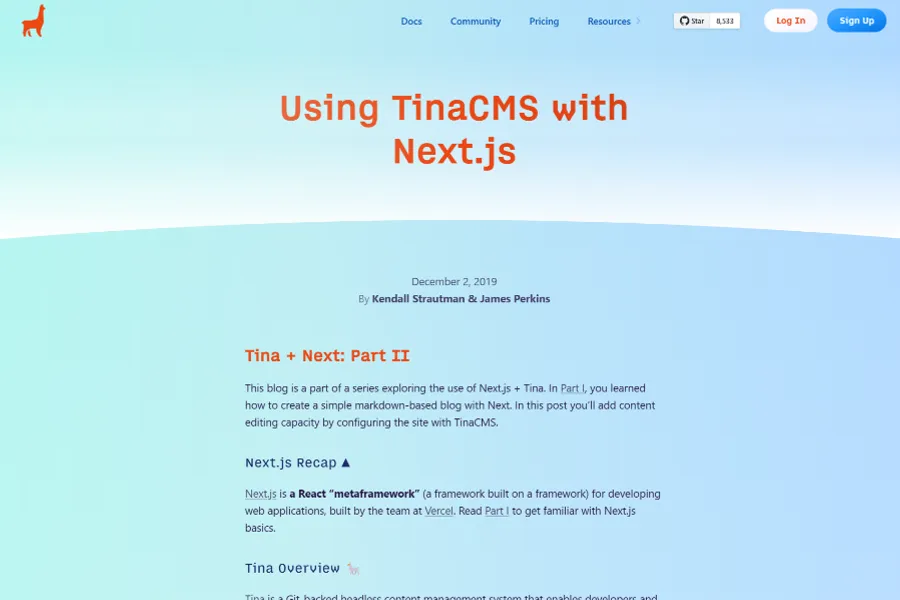 tina cms