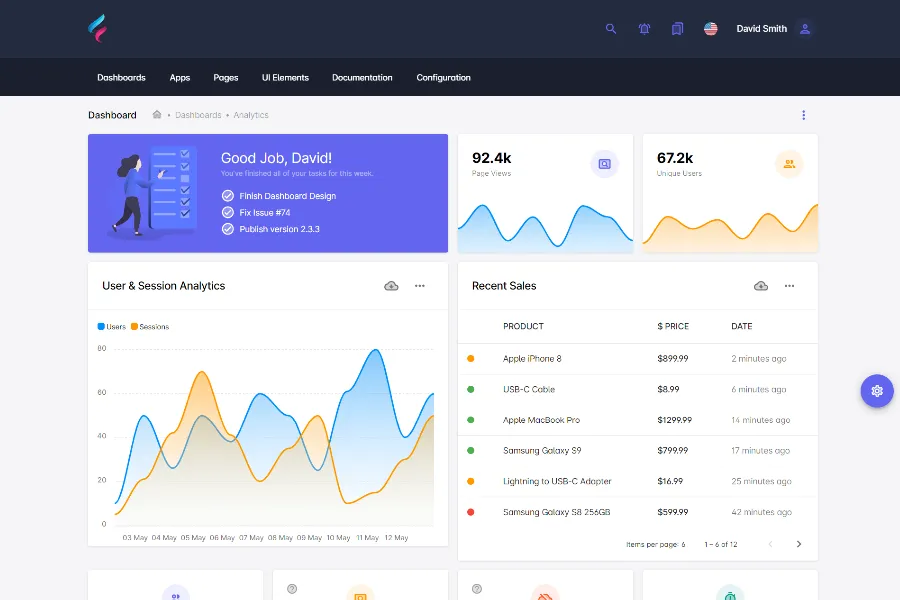 Vex - Angular 9+ Material Design Admin Template