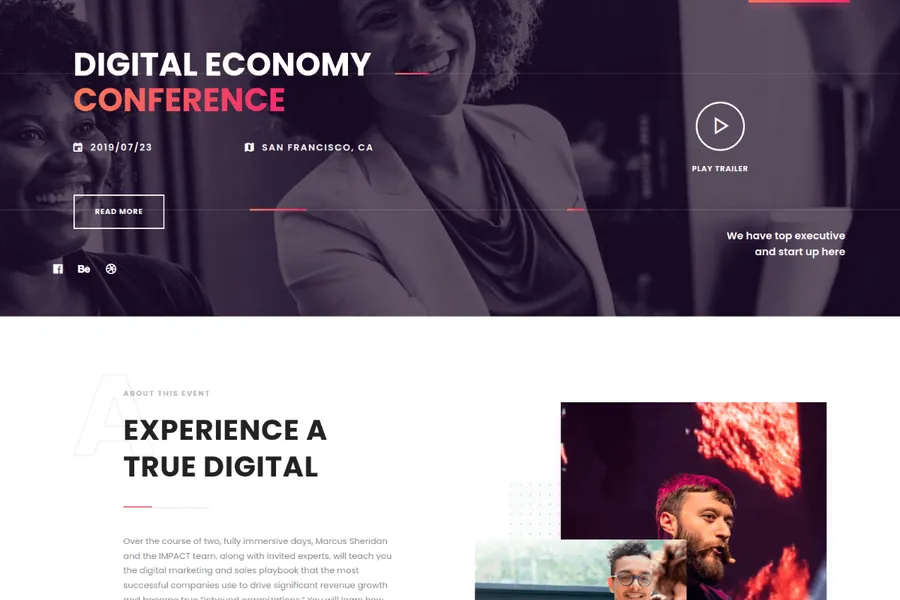 YOY - WordPress Event & Conference Website Template